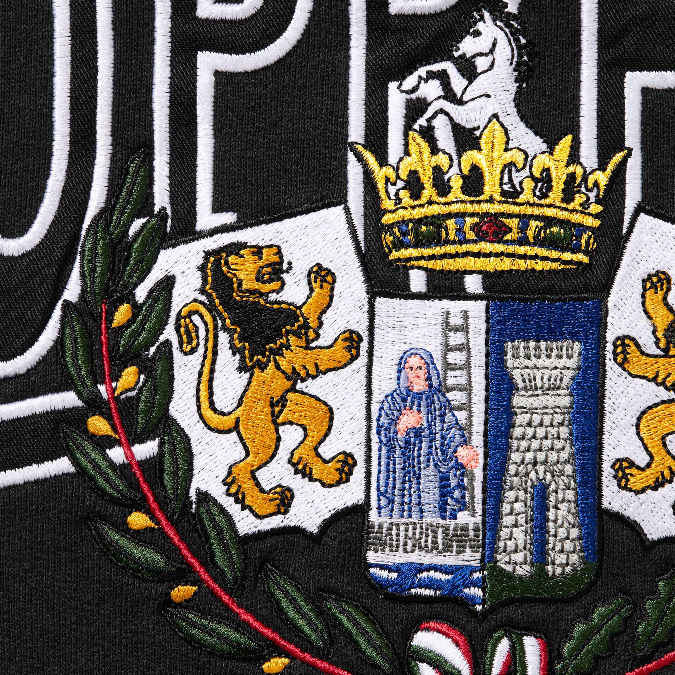 Crest Appliqué Half Zip Pullover view 2